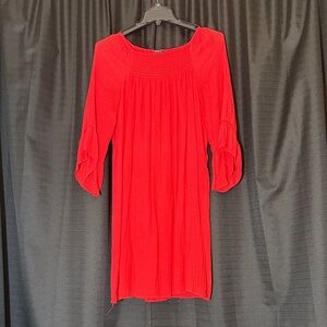 New Directions Red Textured Top